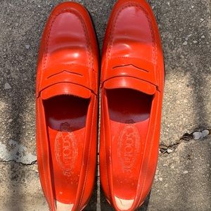 TOD’S leather loafers 40